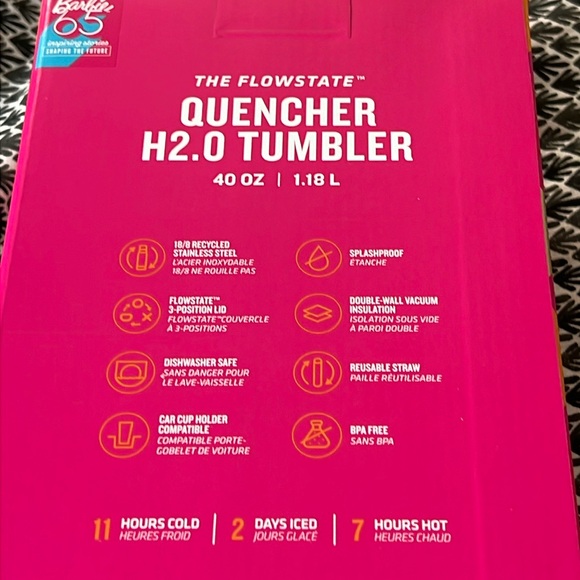 NEW Stanley BARBIE '60S TWIST 'N TURN
40 OZ QUENCHER - Picture 13 of 16